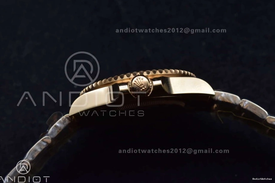 Master Dial 860 Edition CHNR 126715 VR3285 on Gain Gold WellDesigned Black Best RG 1:1 GMT II Factory Bracelet CHS Weight 0413